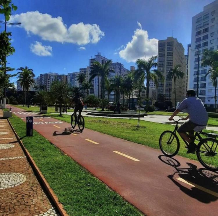 Apartamento Em Santos No Gonzaga Em Frente A Praia Santos (Sao Paulo) Exterior foto